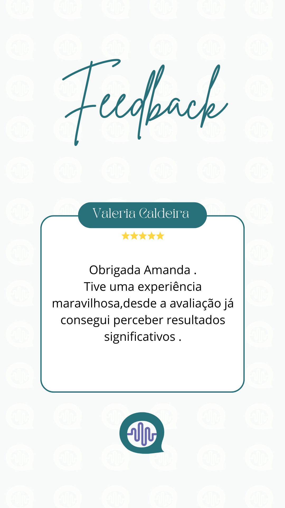 Depoimento de paciente 9 de 9 — avaliação via WhatsApp